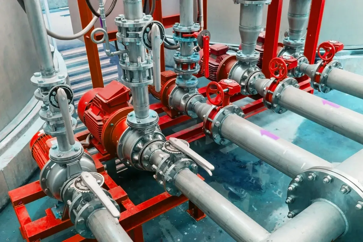 Montáž technologického zařízení v průmyslovém provozu